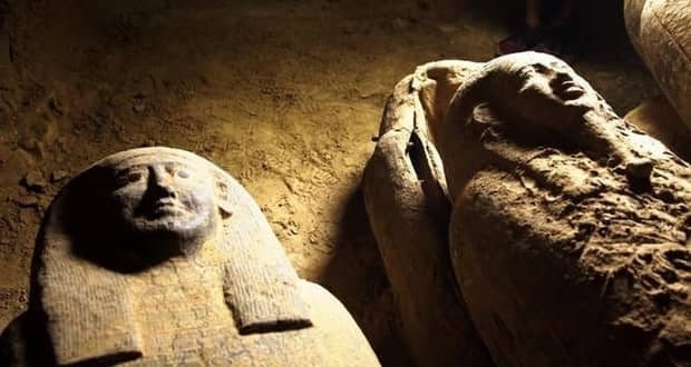 کشف 13 تابوت چوبی دست‌نخورده با قدمت 2500 سال از دوران مصر باستان