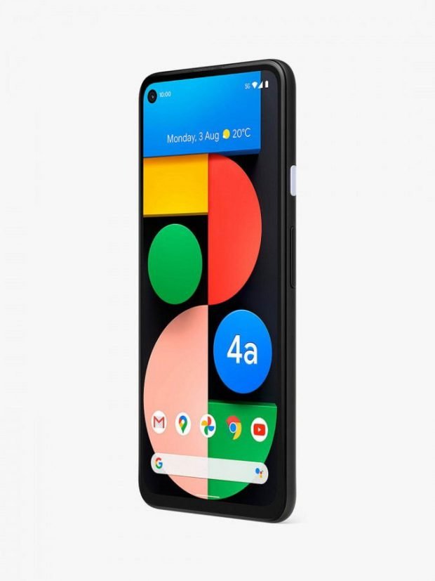 رندر گوگل Pixel 4a 5G