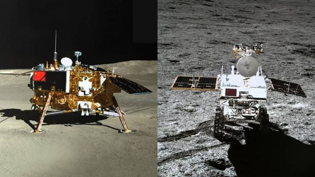 ماه نورد چین بیش از 500 متر از نیمه تاریک ماه را زیر پا گذاشته است
