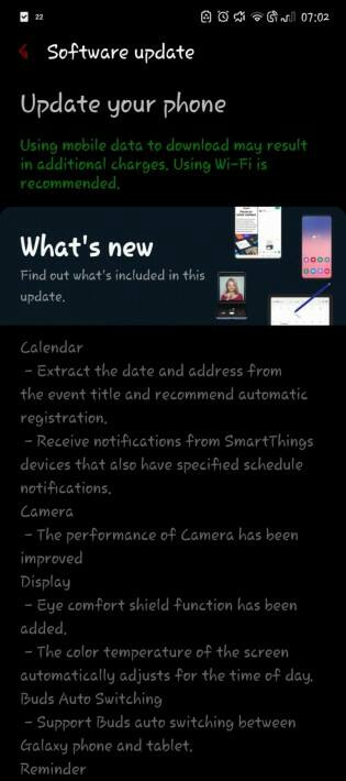 به روزرسانی جدید One UI 3.1 سامسونگ گلکسی نوت 10 - Galaxy Note 10 و نوت 10 پلاس