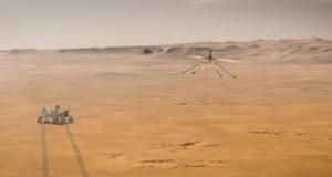 ناسا صدای پرواز هلیکوپتر مریخی نبوغ را منتشر کرد