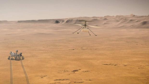 ناسا ماموریت هلیکوپتر مریخی نبوغ را تمدید کرد