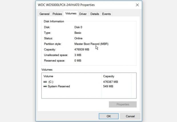 تنظیمات UEFI Firmware Settings