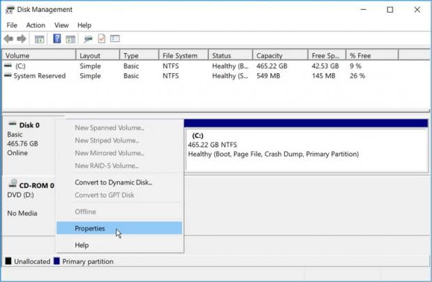 تنظیمات UEFI Firmware Settings