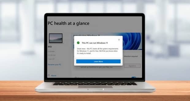 برنامه PC Health Check ویندوز 11