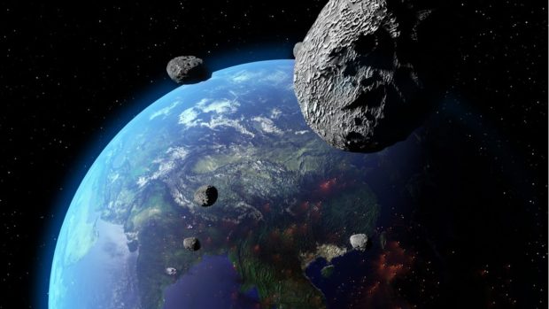 برخورد سیارک یا شهاب سنگ به سیاره زمین