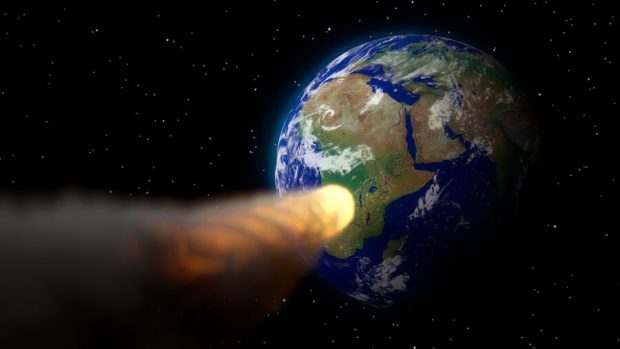 برخورد سیارک یا شهاب سنگ به سیاره زمین