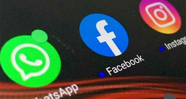 واتساپ ، اینستاگرام و فیسبوک