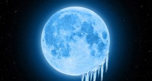 یخ در ماه