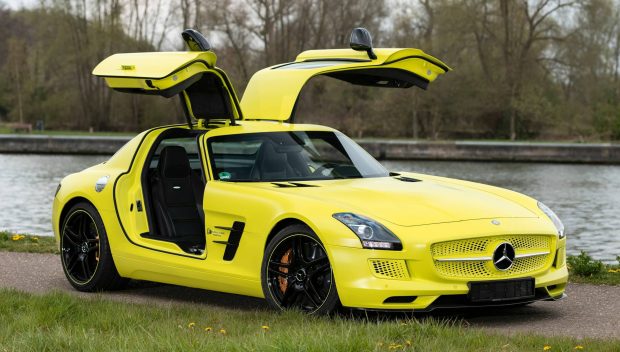 مرسدس بنز SLS AMG نسخه برقی