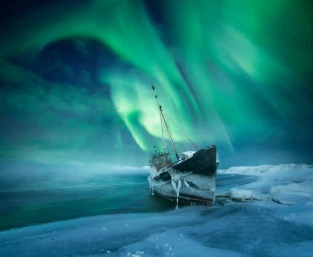 بهترین عکس های گرفته شده از شفق قطبی در سال 2021