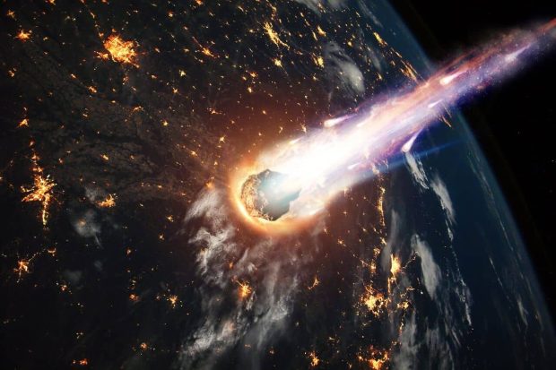 انفجار ترسناک یک سیارک در آسمان