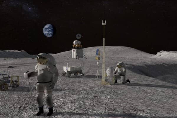 ساختن اقامتگاه‌های انسان در ماه