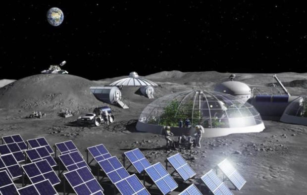 ساختن اقامتگاه‌های انسان در ماه