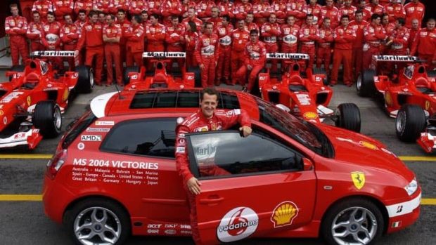 11 خودرو اختصاصی افراد مشهور - فیات استیلو شوماخر