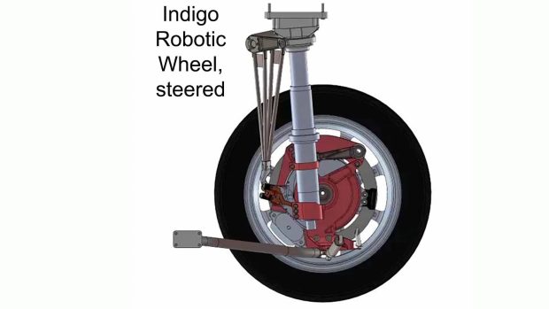 چرخ رباتیک ایندیگو برای خودروهای برقی