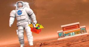 مشکل غذای فضانوردان
