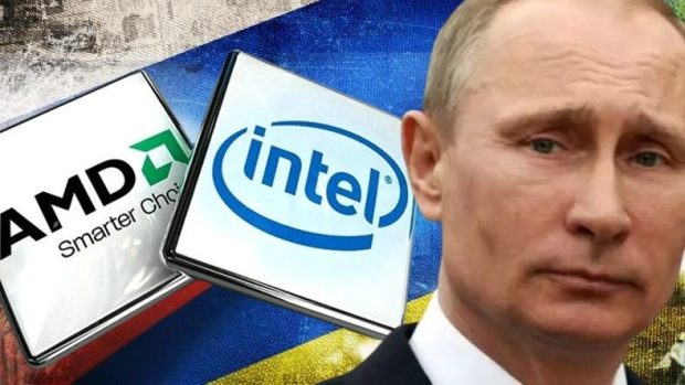 فروش پردازنده‌های اینتل و AMD و محصولات TSMC به روسیه