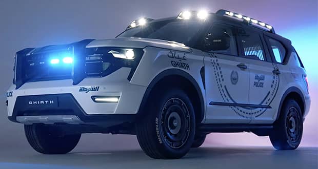 ماشین پلیس جدید دبی