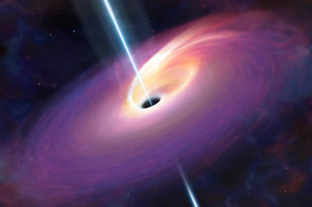 برخورد احتمالی این دو ابر سیاه چاله