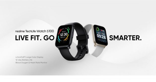 ساعت هوشمند ریلمی TechLife Watch S100