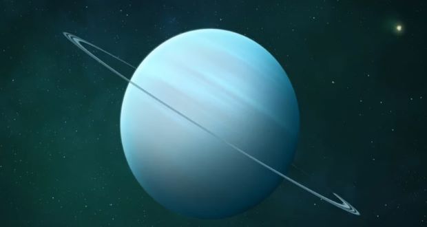 چرا سیاره اورانوس آبی رنگ است؟