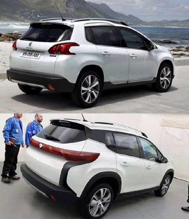 اولین عکس از ریرا ، شاسی بلند جدید ایران خودرو منتشر شد