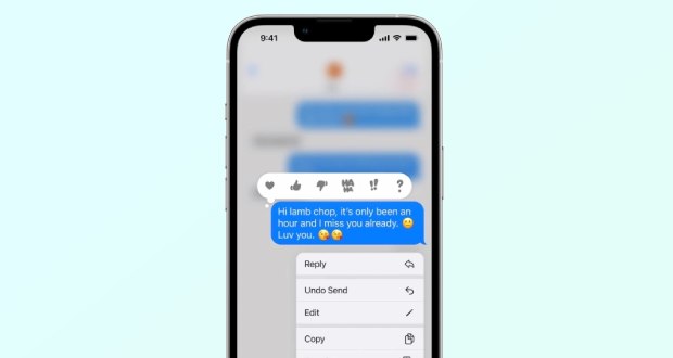 ویرایش یا حذف پیام ها در iOS 16