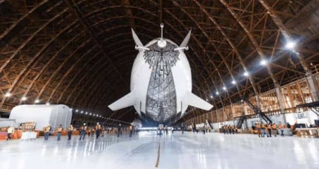 بنیانگذار گوگل در حال ساخت یک کشتی هوایی اسرارآمیز است