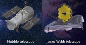 تلسکوپ فضایی جیمز وب در برابر هابل