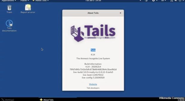 سیستم عامل tails