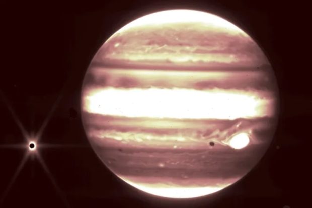 عکس تلسکوپ جیمز وب از مشتری