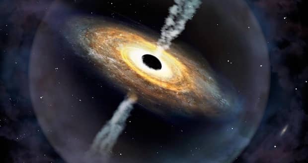بزرگ‌ترین سیاه چاله کیهان