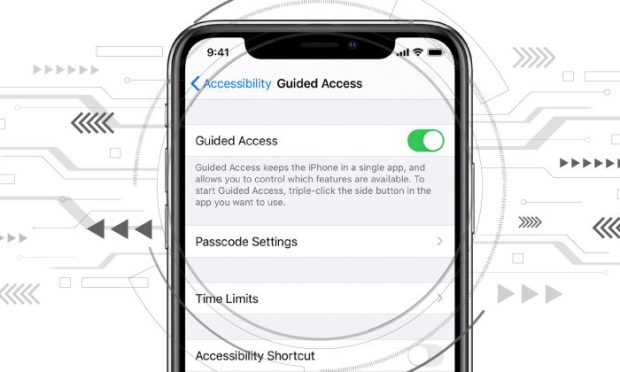 قابلیت Guided Access آیفون های اپل