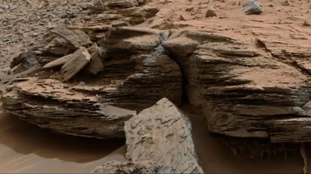 تصاویر مریخ نورد کنجکاوی