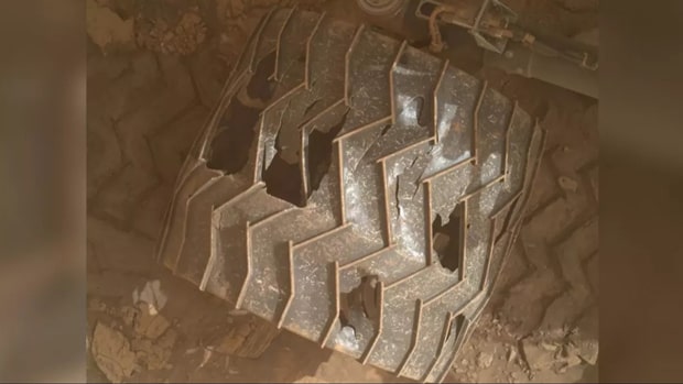 تصاویری از مریخ نورد کنجکاوی