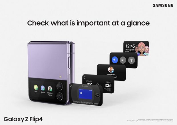 گوشی تاشو Galaxy Z Flip 4