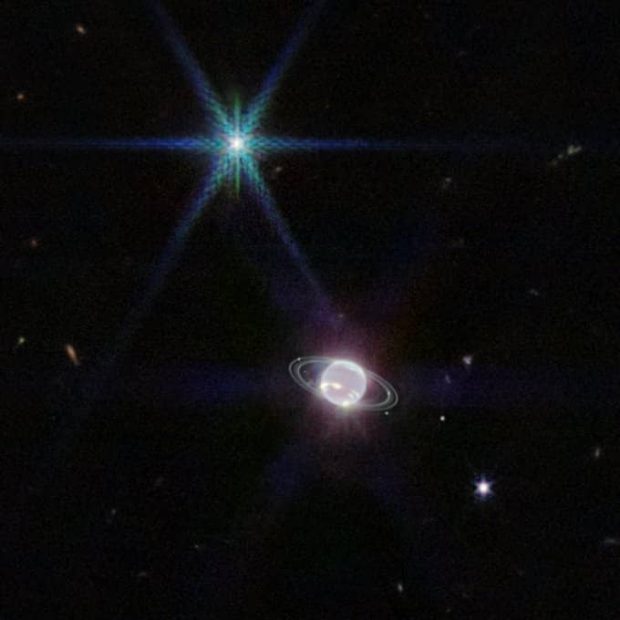 تصویر تلسکوپ جیمز وب نپتون