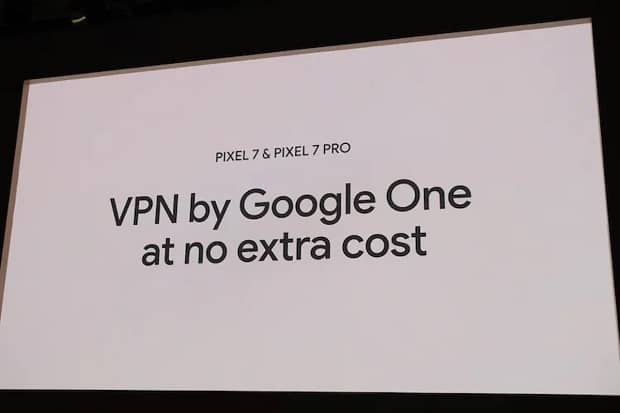 VPN رایگان گوشی های جدید پیکسل 7
