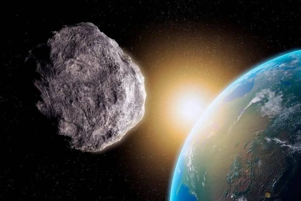 برخورد سیارک زمین حیات