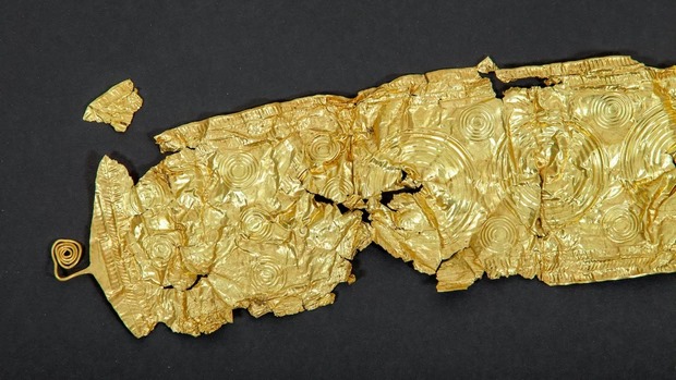 پیدا شدن کمربند طلا 2500 ساله توسط یک کشاورز