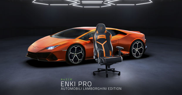 صندلی گیمینگ ریزر Enki Pro Automobili Lamborghini Edition