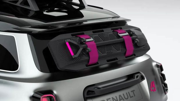 ماشین الکتریکی Renault 4Ever Consept