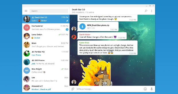 تلگرام دسکتاپ ویندوز ۱۱