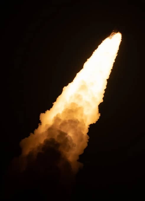 پرتاب موشک SLS