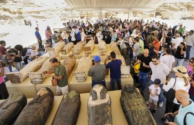تابوت های کشف شده در مصر