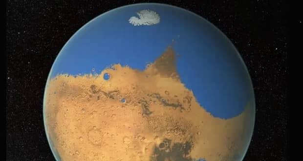 ابر اقیانوس در مریخ