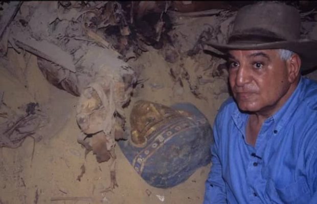 هرم مدفون شده مصر