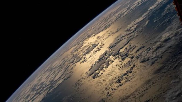 نمای اقیانوس اطلس از فضا