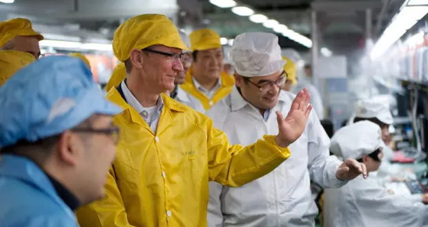 انتقال کارخانجات اپل از چین